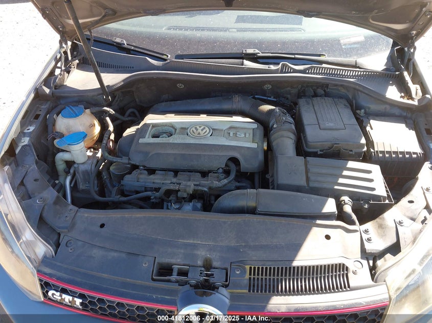 2012 VOLKSWAGEN GTI VIN: WVWHD7AJ3CW278674