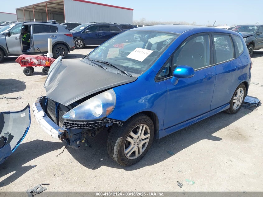 2008 HONDA FIT VIN: JHMGD37648S032690