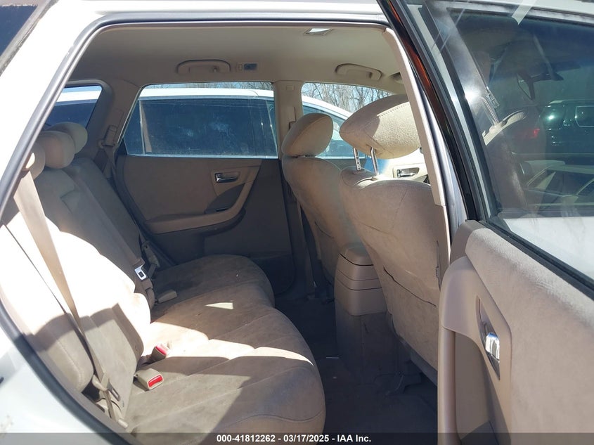 2007 Nissan Murano S VIN: JN8AZ08W67W642298 Lot: 41812262