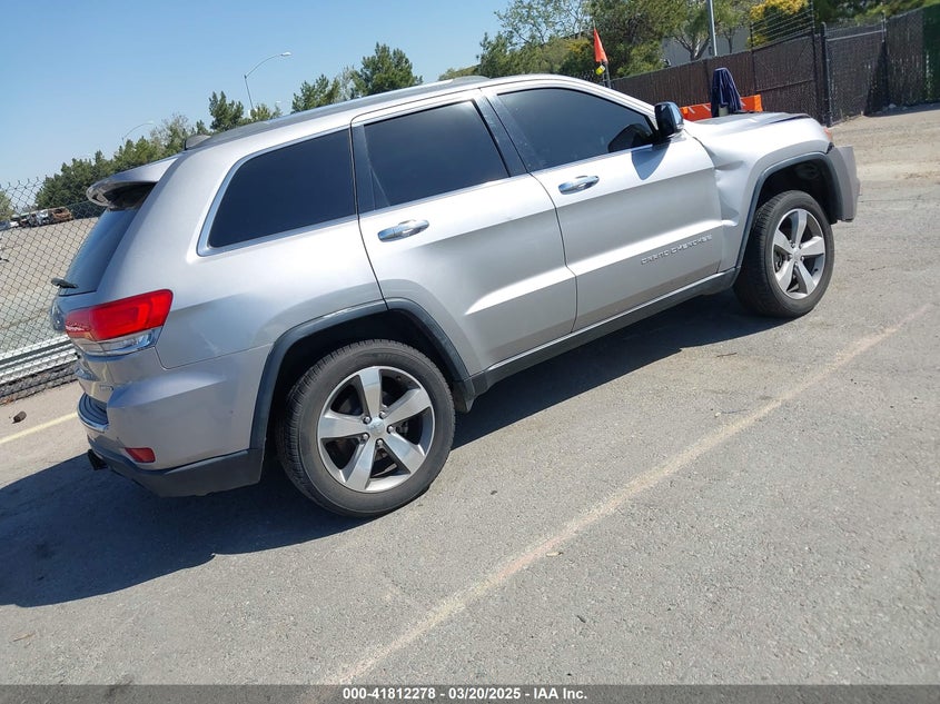 2014 JEEP GRAND CHEROKEE VIN: 1C4RJEBM3EC386954