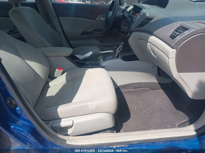 2012 HONDA CIVIC VIN: 2HGFB2F53CH545615
