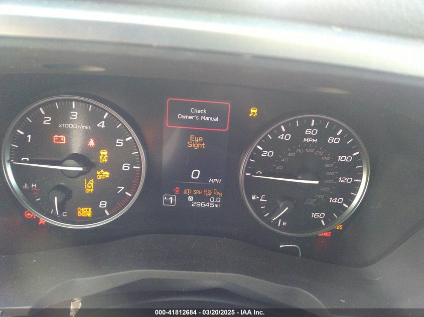2023 SUBARU ASCENT VIN: 4S4WMAUD3P3418901