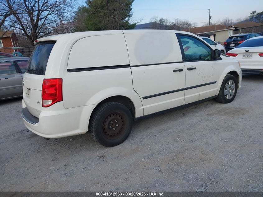 2013 RAM CARGO VIN: 2C4RRGAGXDR640214