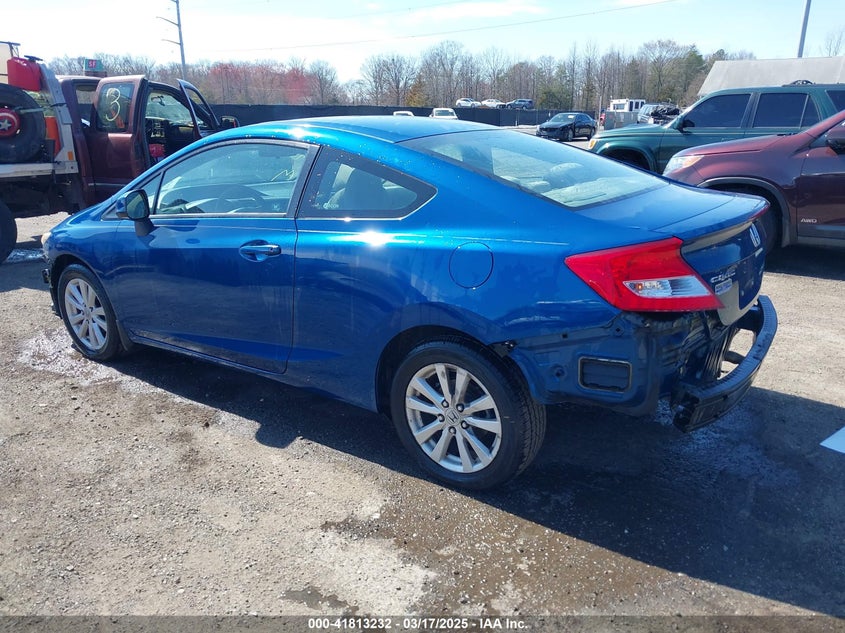 2012 HONDA CIVIC VIN: 2HGFG3B83CH540485