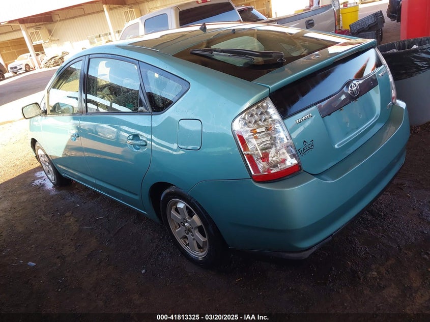 2006 TOYOTA PRIUS VIN: JTDKB20UX63202398