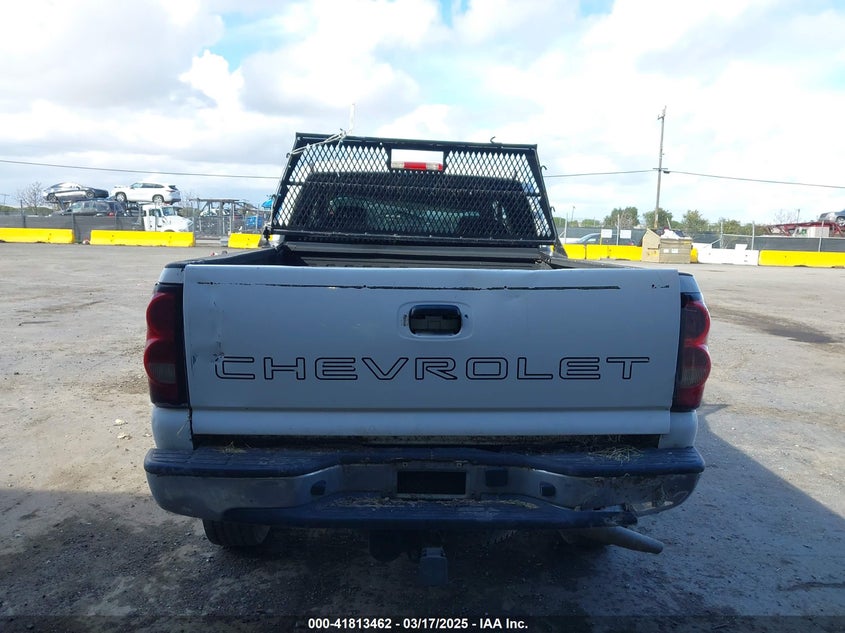 2006 CHEVROLET SILVERADO 2500HD VIN: 1GCHC29U16E259345
