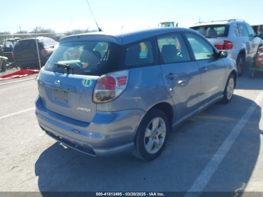 2008 TOYOTA MATRIX VIN: 2T1KR32E78C691389