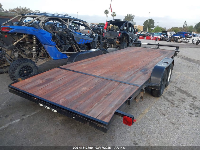 2024 CARSON FLATBED TRAILER (VIN: 4HXBS2024RC231964