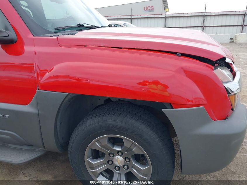 2002 Chevrolet Avalanche 1500 VIN: 3GNEC13T32G190102 Lot: 41813845