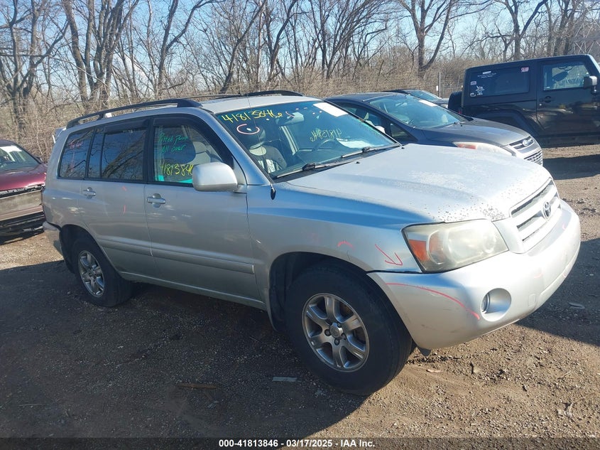 2006 TOYOTA HIGHLANDER VIN: JTEEP21A660152471