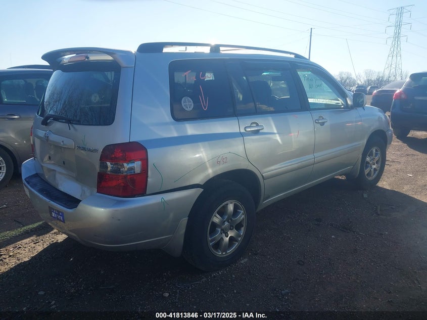 2006 TOYOTA HIGHLANDER VIN: JTEEP21A660152471