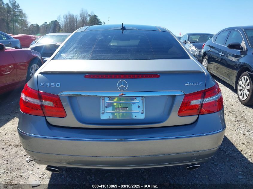 2013 Mercedes-Benz E 350 4Matic VIN: WDDKJ8JB3DF210590 Lot: 41813869