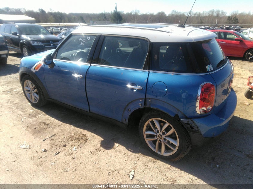 2013 MINI COUNTRYMAN COOPER - WMWZB3C56DWM31601