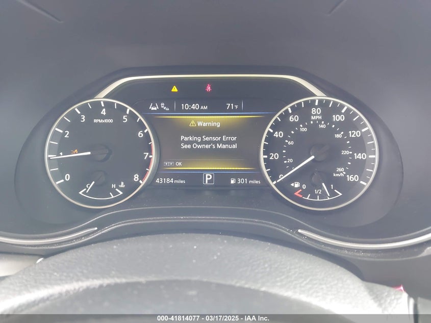 2023 NISSAN MAXIMA 3.5L V-6 DI, DOHC, V(VIN: 1N4AA6CV2PC509307