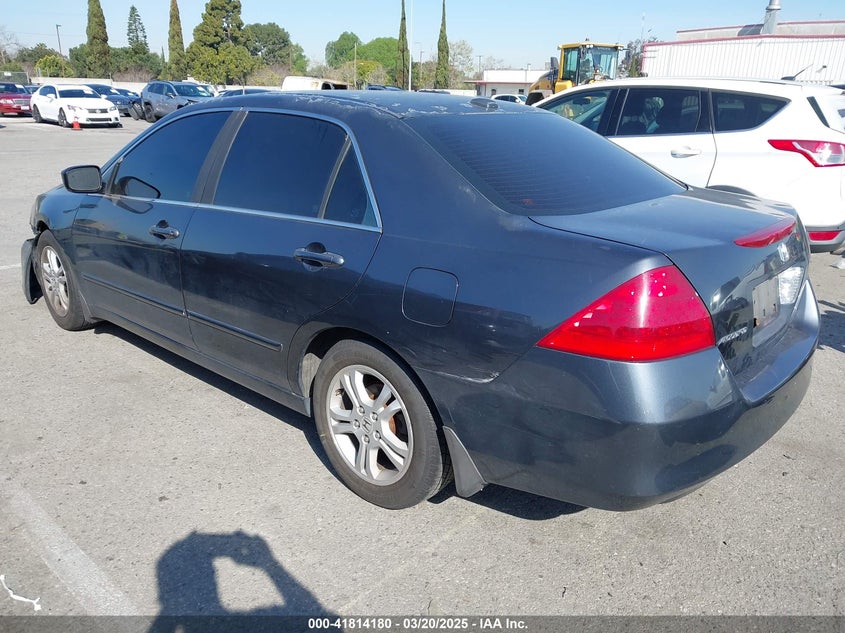 2007 HONDA ACCORD VIN: 1HGCM56867A151314