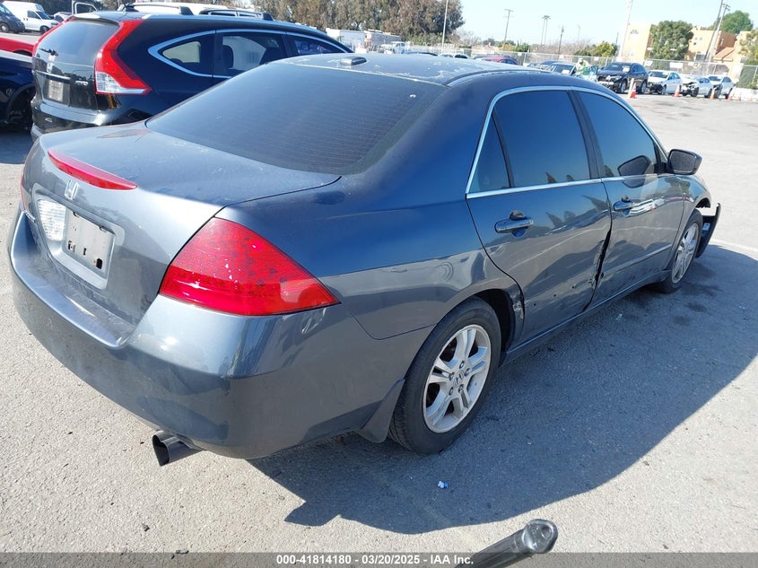 2007 HONDA ACCORD VIN: 1HGCM56867A151314