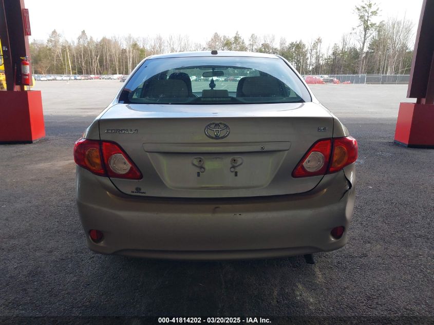 2009 Toyota Corolla VIN: 2T1BU40E99C14547 Lot: 41814202