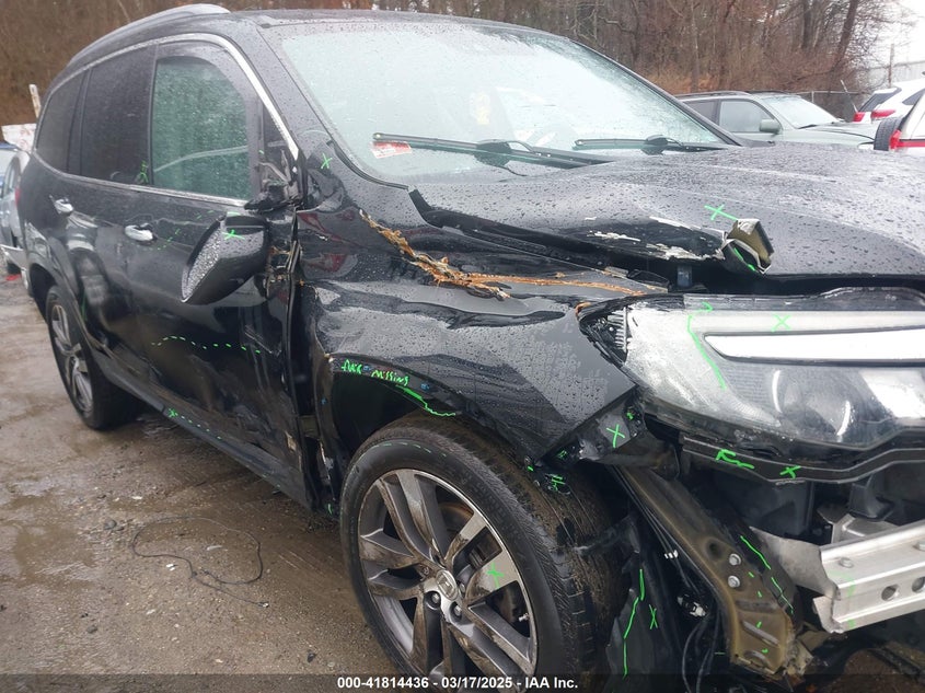 2017 Honda Pilot Elite VIN: 5FNYF6H00HB013806 Lot: 41814436