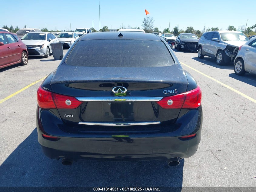 2015 INFINITI Q50 VIN: JN1BV7AR4FM410112