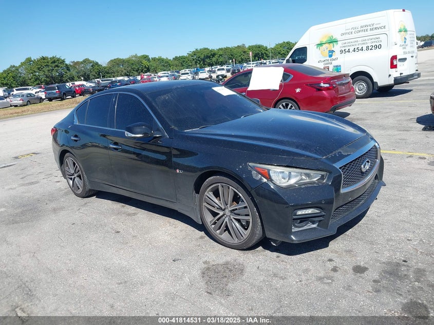2015 INFINITI Q50 VIN: JN1BV7AR4FM410112