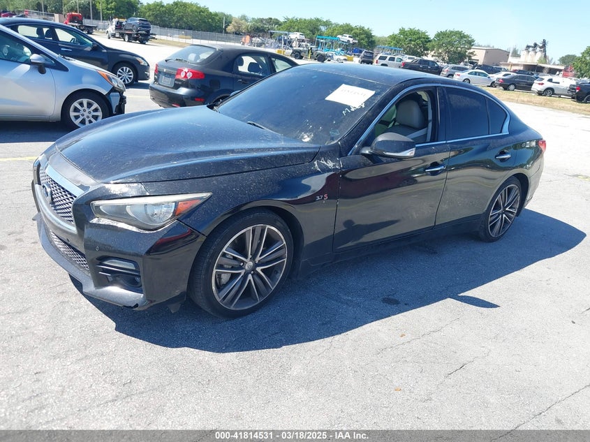 2015 INFINITI Q50 VIN: JN1BV7AR4FM410112