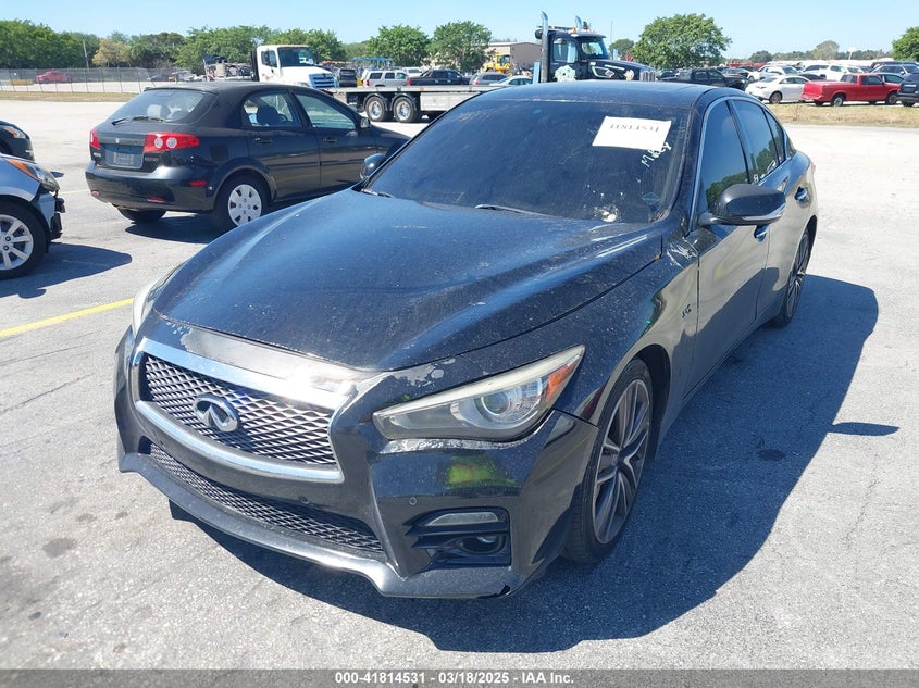 2015 INFINITI Q50 VIN: JN1BV7AR4FM410112
