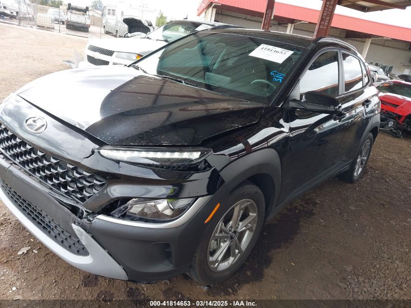 2023 Hyundai Kona Sel VIN: KM8K32AB2PU048593 Lot: 41814653