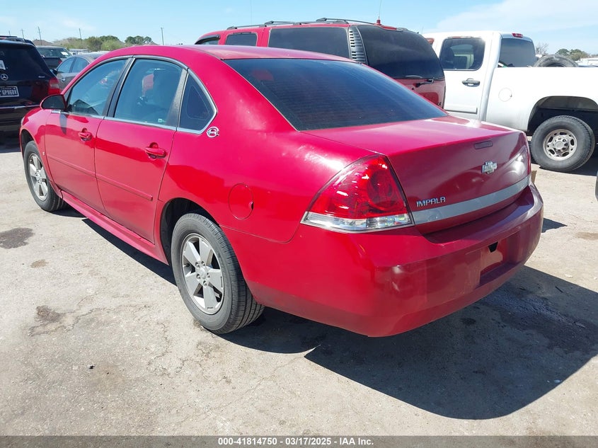 2009 CHEVROLET IMPALA VIN: 2G1WT57N091324169