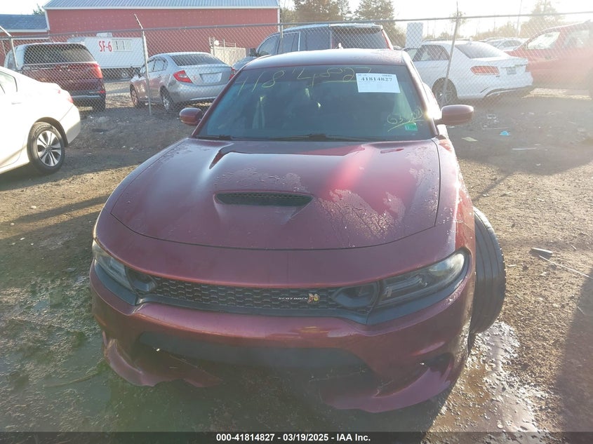 2019 DODGE CHARGER VIN: 2C3CDXGJ7KH633834