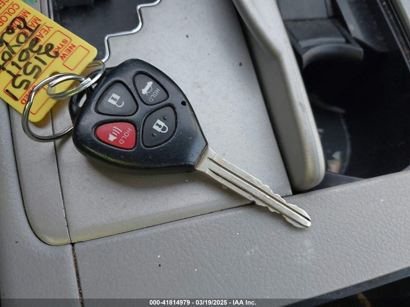 2011 TOYOTA CAMRY VIN: 4T1BF3EK5BU672078