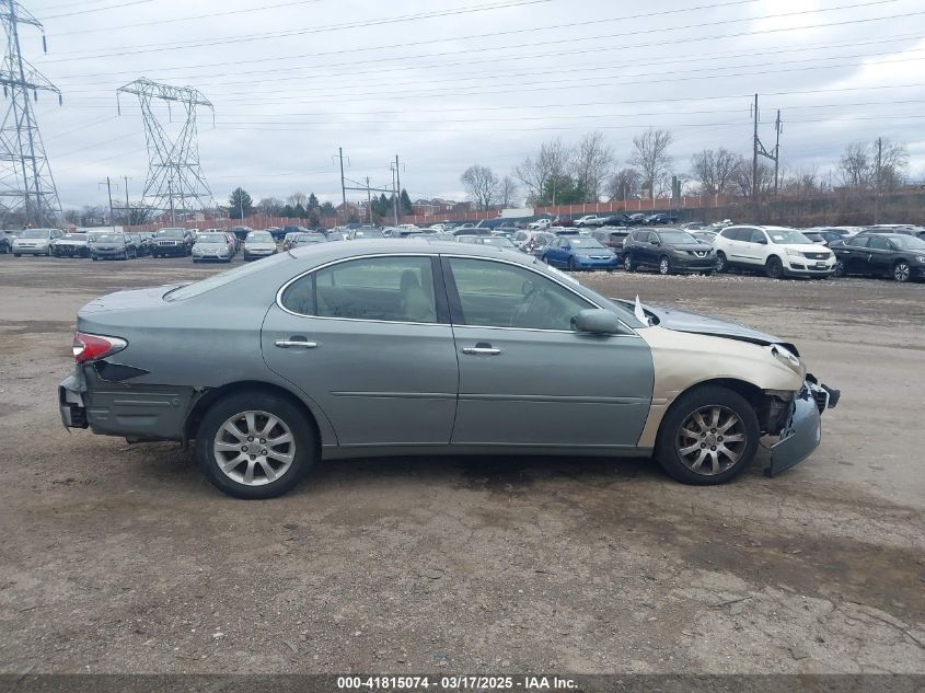 2004 Lexus Es 330 VIN: JTHBA30G645001729 Lot: 41815074