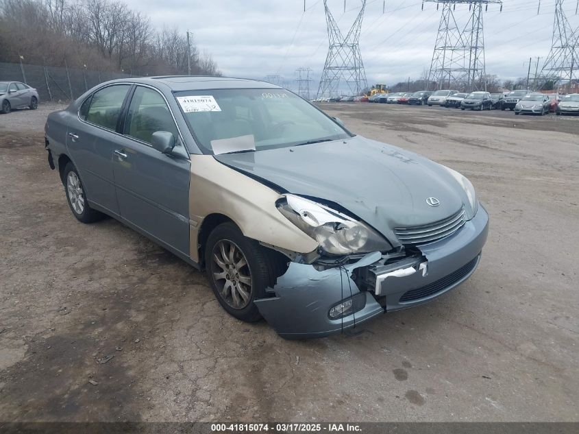 2004 Lexus Es 330 VIN: JTHBA30G645001729 Lot: 41815074