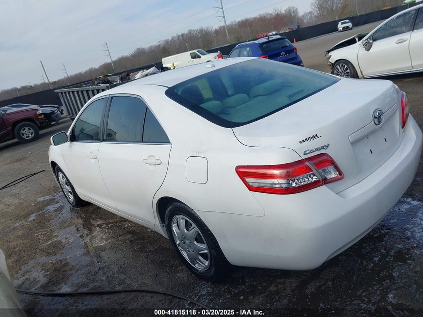 2011 TOYOTA CAMRY VIN: 4T1BF3EK0BU627128