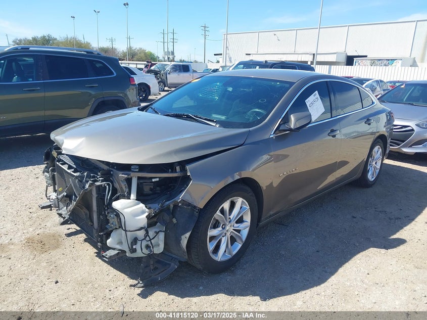 2020 CHEVROLET MALIBU VIN: 1G1ZD5STXLF065951