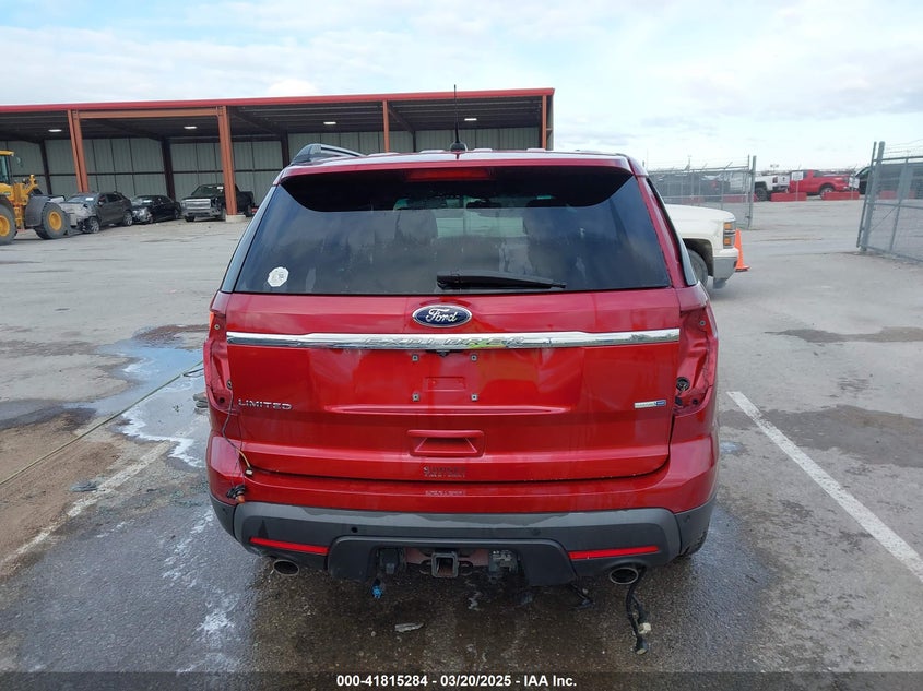 2015 FORD EXPLORER VIN: 1FM5K8F8XFGA19548
