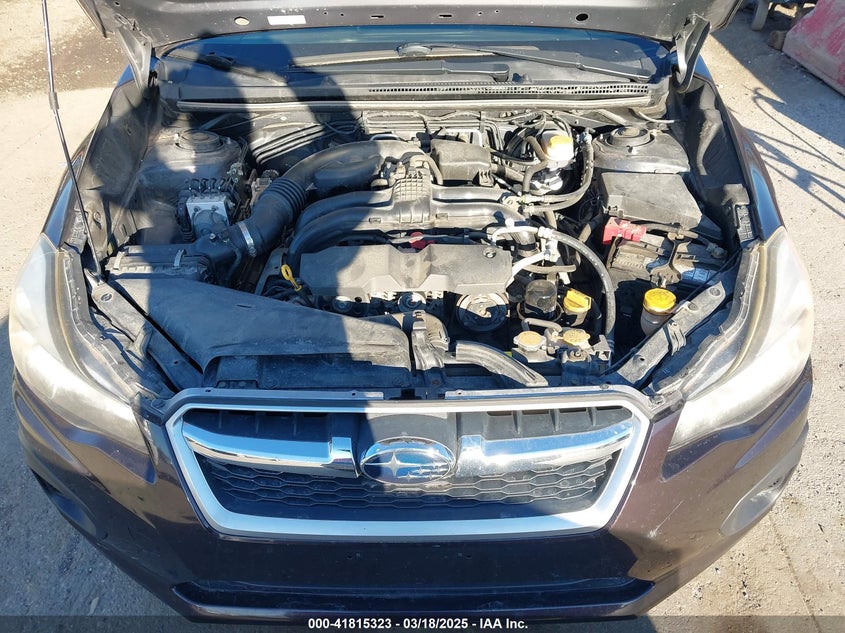 2013 SUBARU IMPREZA VIN: JF1GJAC62DG030671
