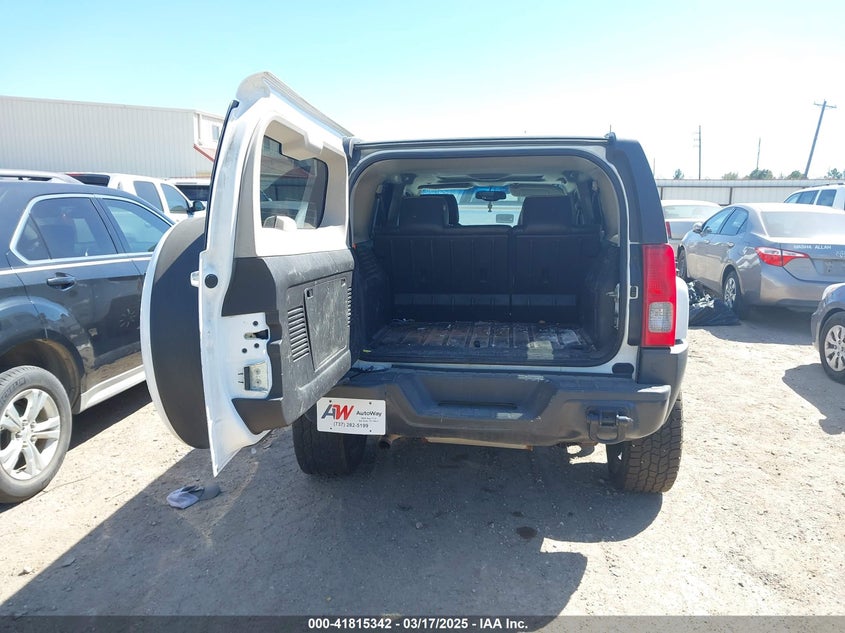 2007 HUMMER H3 SUV VIN: 5GTDN13E078255851