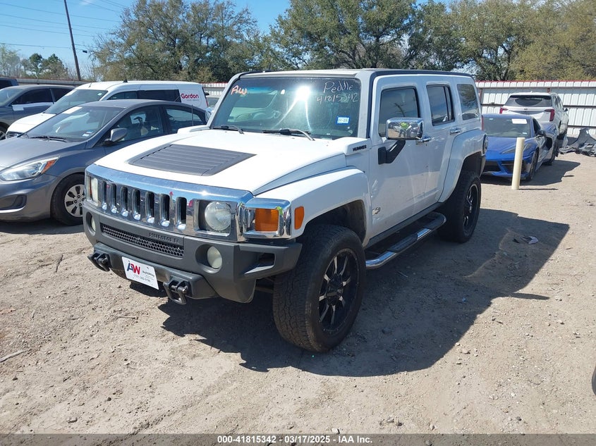 2007 HUMMER H3 SUV VIN: 5GTDN13E078255851