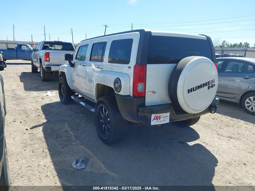 2007 HUMMER H3 SUV VIN: 5GTDN13E078255851