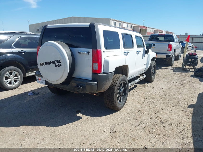2007 HUMMER H3 SUV VIN: 5GTDN13E078255851