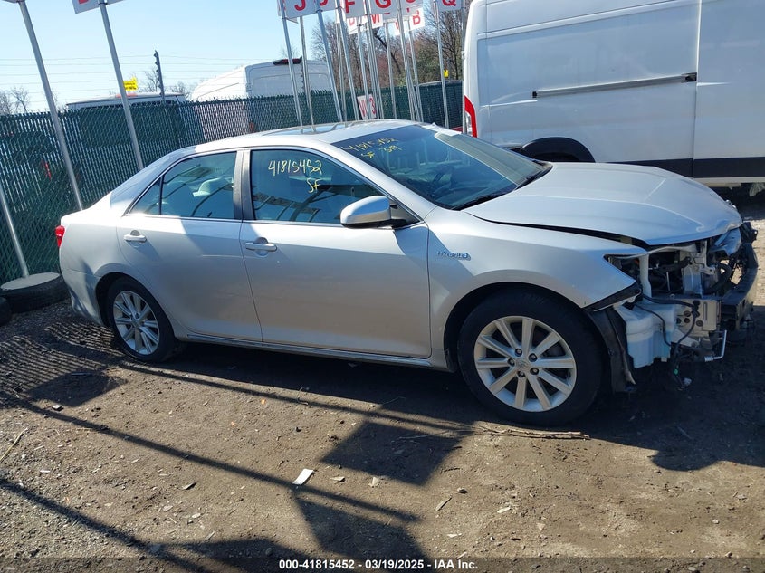 2014 TOYOTA CAMRY HYBRID XLE - 4T1BD1FK7EU114360