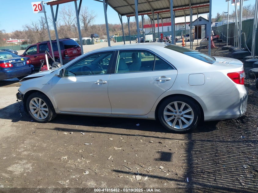 2014 TOYOTA CAMRY HYBRID XLE - 4T1BD1FK7EU114360