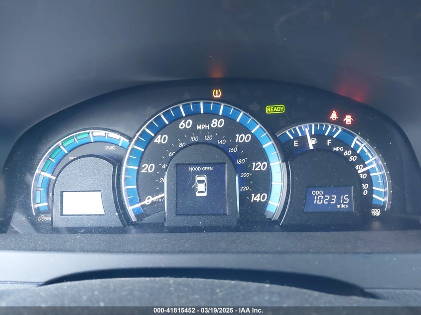 2014 TOYOTA CAMRY HYBRID XLE - 4T1BD1FK7EU114360