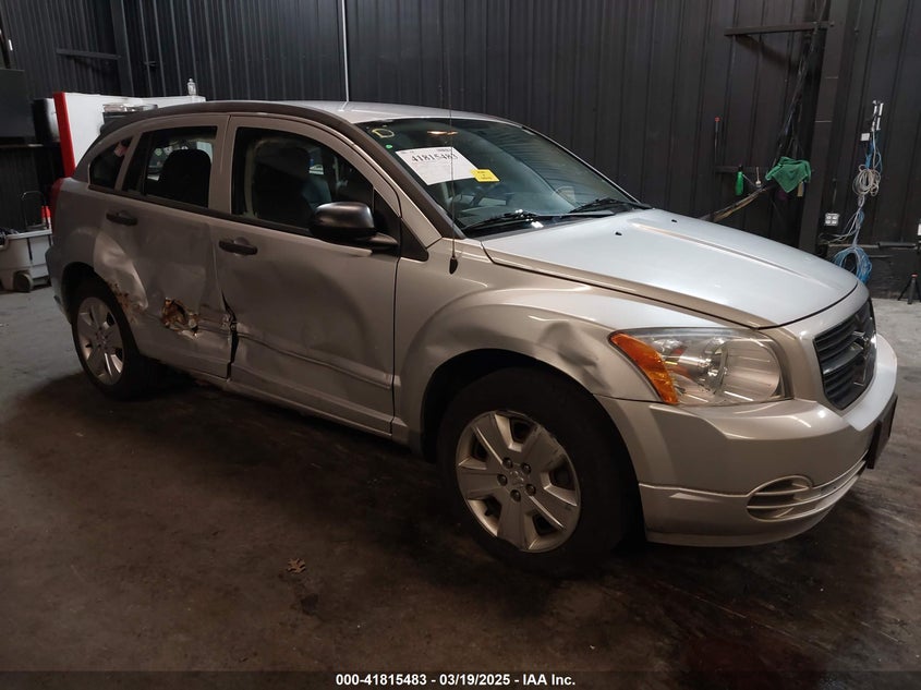 2007 DODGE CALIBER VIN: 1B3HB48B27D411754