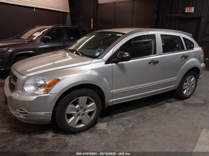 2007 DODGE CALIBER VIN: 1B3HB48B27D411754