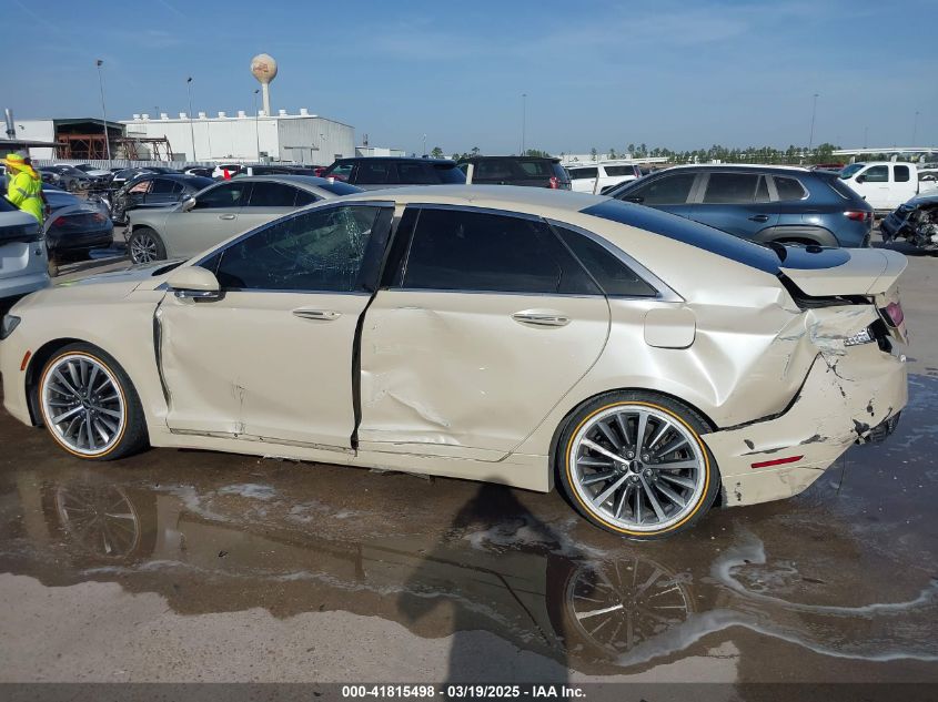 2018 Lincoln Mkz Premiere VIN: 3LN6L5A96JR622837 Lot: 41815498