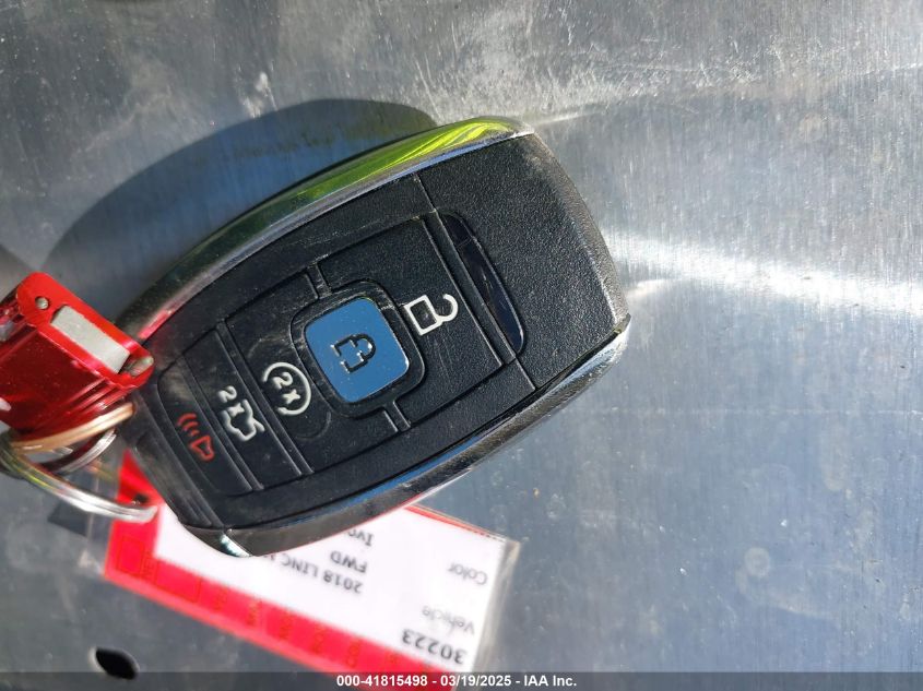 2018 Lincoln Mkz Premiere VIN: 3LN6L5A96JR622837 Lot: 41815498