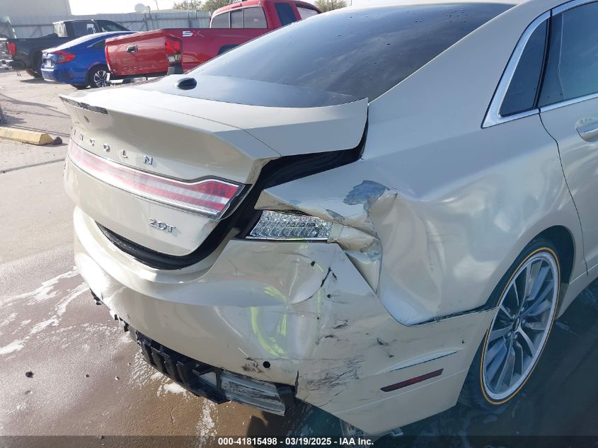 2018 Lincoln Mkz Premiere VIN: 3LN6L5A96JR622837 Lot: 41815498