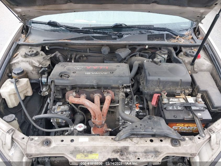 2004 Toyota Camry Le VIN: 4T1BE32K74U314846 Lot: 41815530