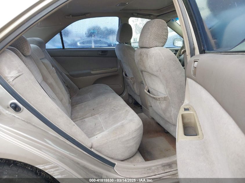 2004 Toyota Camry Le VIN: 4T1BE32K74U314846 Lot: 41815530